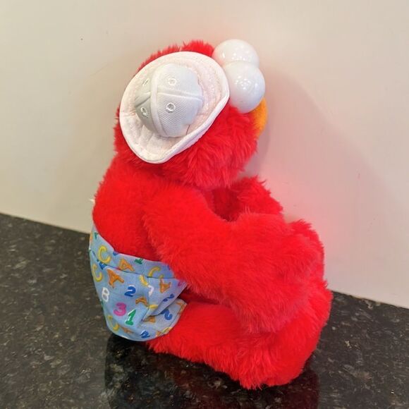 Nanco Sesame Street Elmo Plush Beach Hat Swim Trunks 2005 Swimsuit Stuff… - Picture 6 of 7